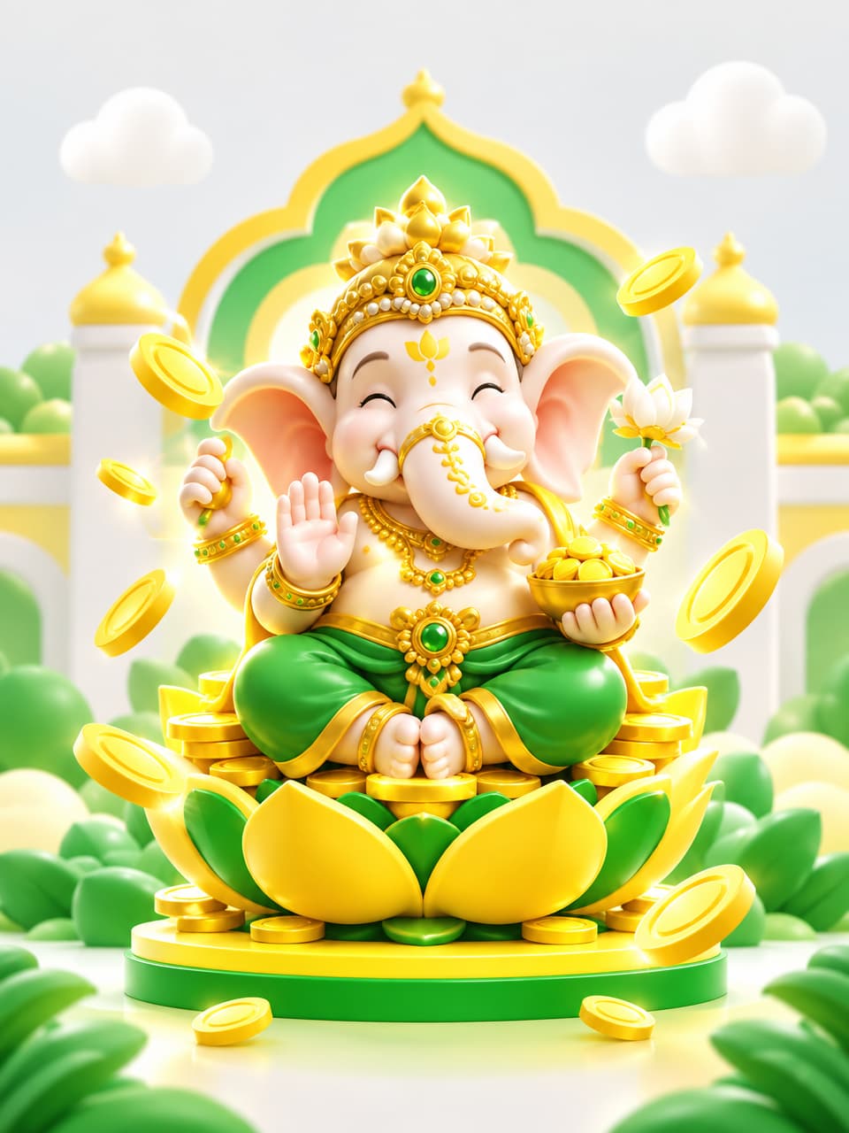 ภาพเกม PG Ganesha Fortune ที่ออกแบบใหม่สำหรับ pansuk - ปันสุข