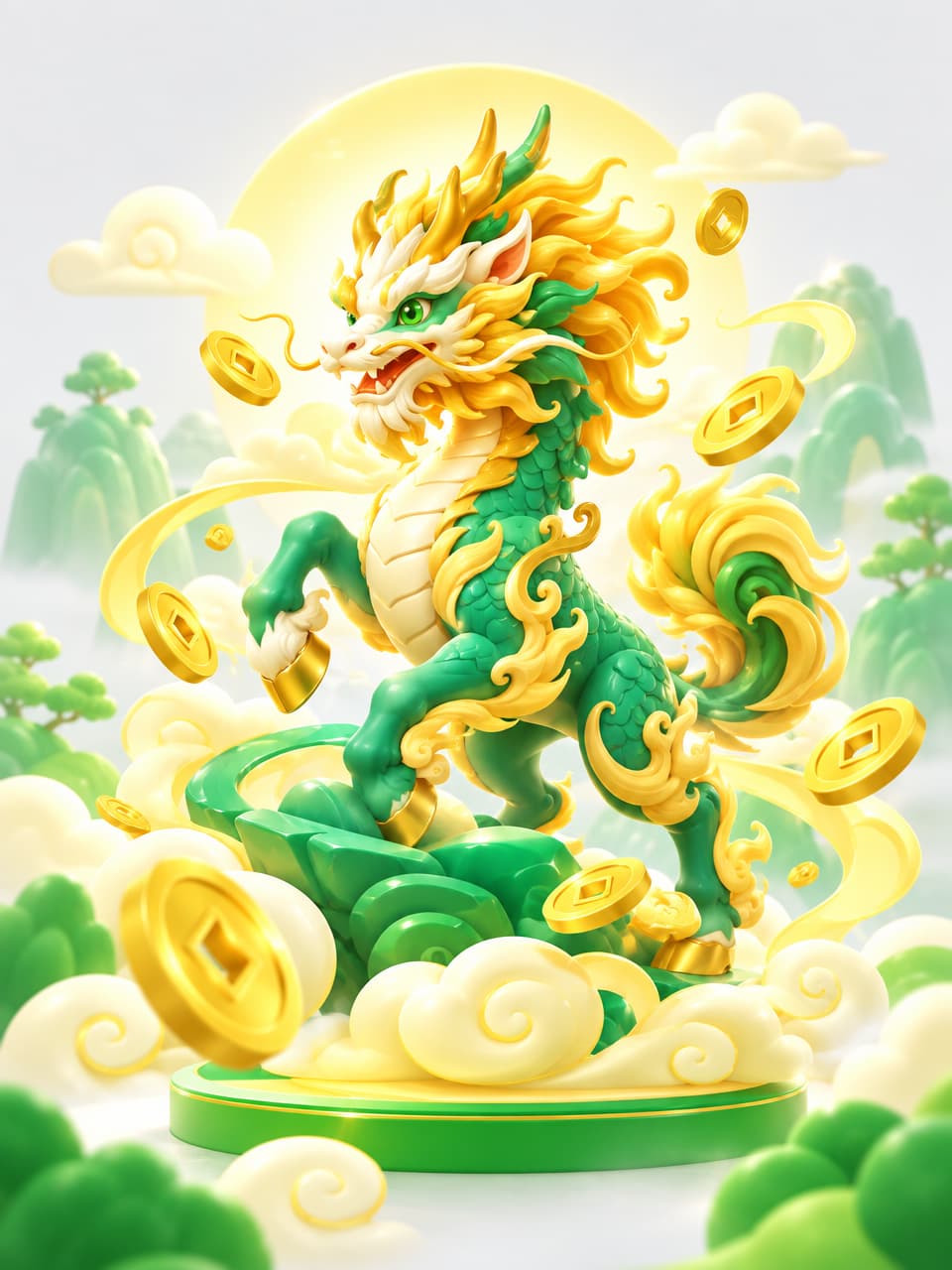 ภาพเกม PG Ways Of The Qilin ที่ออกแบบใหม่สำหรับ pansuk - ปันสุข